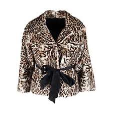 Giacca pelliccia modello leopardato Privée vintage anni '90 collezione -Raro cappotto retrò chic