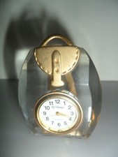 SWAROVSKI Crystal ZAINO CON OROLOGIO OGGETTO DA COLLEZIONE 