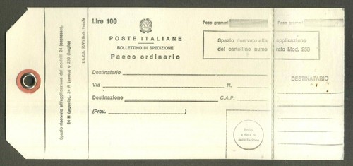 Poste italiane bollettino - italiane,