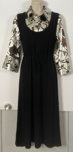 Retro style dress - retro, knit