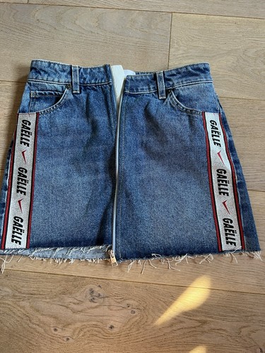 Minigonna jeans gaelle - minigonna,