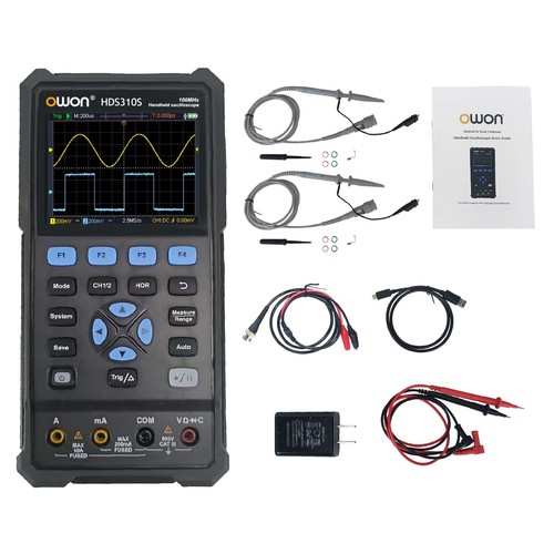 Owon oscilloscopio hds300s - owon,