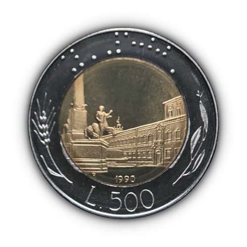 Italia 1990 500 lire - 1990,,