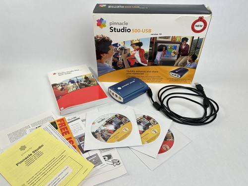 Pinnacle studio 500 usb - studio, 500-usb