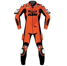 Ktm estiva tuta pelle pista - tuta,