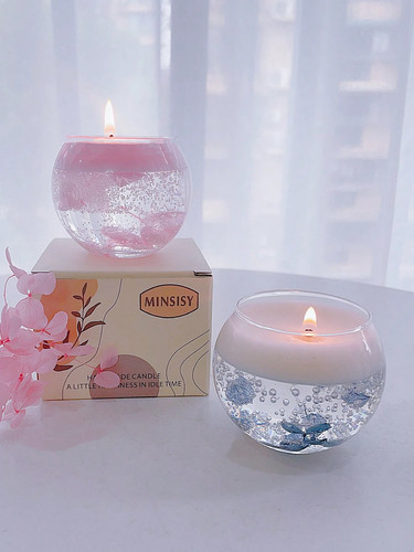 Set candela gel fiore - set,