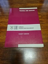 Robert Gibbons, Teoria dei Giochi. Il Mulino. Matematica 