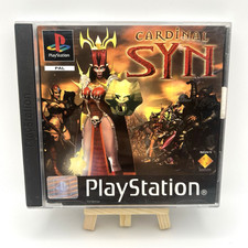 Cardinal Syn PS1 PlayStation 1 BLACK LABEL ORIGINALE Completo ITALIANO ITA