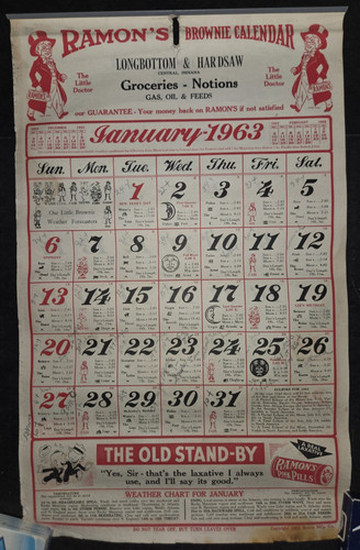 Calendario ramon brownie - calendario,
