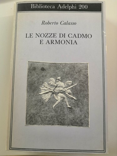 Roberto calasso nozze - calasso, le