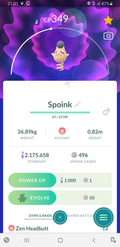 Shiny spoink pokèmon go - ✨shiny,