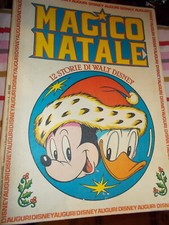 MAGICO NATALE 12 STORIE DI WALT DISNEY 1987 PAPERINO TOPOLINO CIP LIBRO BAMBINI