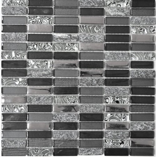 Mosaico piastrelle grigio - mosaico,