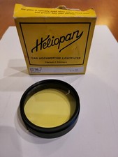 FILTER HELIOPAN LIGHT YELLOW 2 - USATO  POCHISSIMO - 60 mm