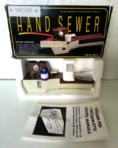 Hand sewer cucitrice - cucitrice, manuale