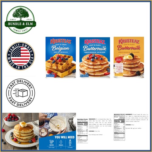 Pancake mix variety pack - mix, pack,