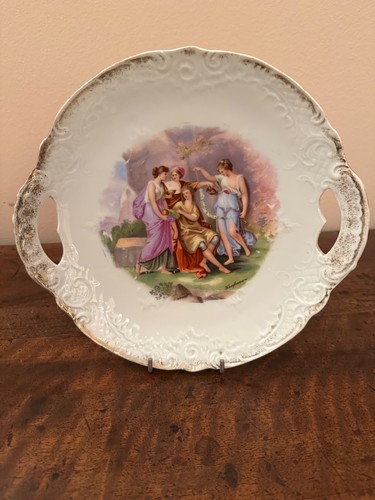 Vecchio piatto vassoio - vecchio,