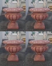 VASO CALICE ORCIO N°4 VASI N CEMENTO MARMO PIETRA DA GIARDINO PER ESTERNO H38 CM