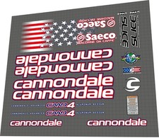 SET DECALCOMANIE Cannondale