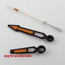 orologi bordo nero arancione