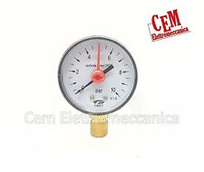 Manometro attacco 1/4" per autoclave pompa per acqua elettropompa FIMET Watts