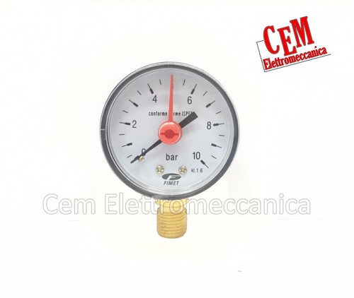 Manometro attacco per - manometro, 1/4"