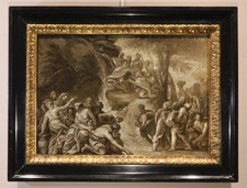 Dipinto antico Mosè fa