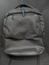 Zaino per laptop Dell nero cinghie imbottite organizer tasca pendolare viaggio