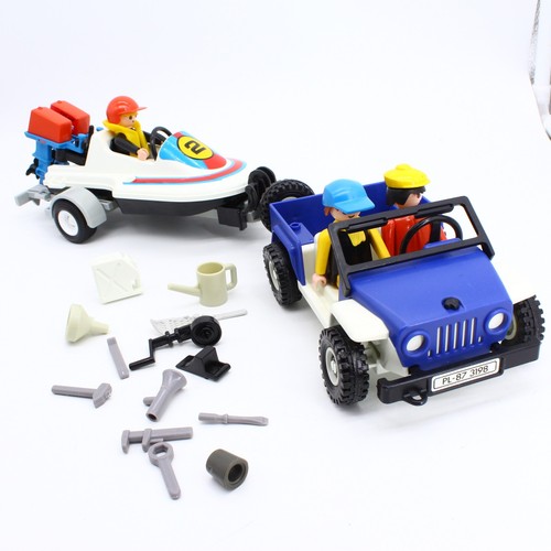 Playmobil 1981 geobra jeep - geobra, e