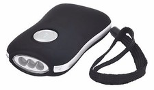 Torcia Dinamo Nera 3 LED