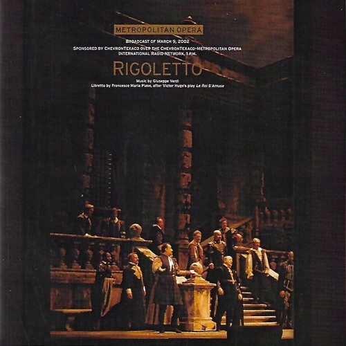 Giuseppi verdi rigoletto cd - verdi:,