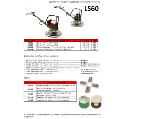 Lisciatrice per pavimento - lisciatrice,