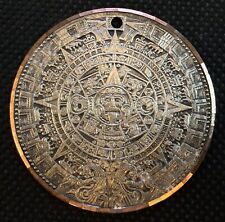 Medaglia - Riproduzione in metallo CALENDARIO AZTECO "La Piedra Del Sol"