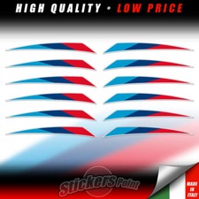 kit 12 Adesivi BANDIERINE BMW