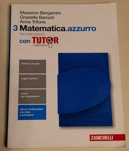 Matematica azzurro vol 3 - azzurro,