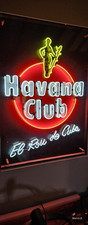 insegna neon Havana Club