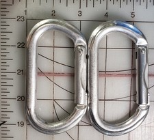 COPPIA MOSCHETTONI PETZL OWALL