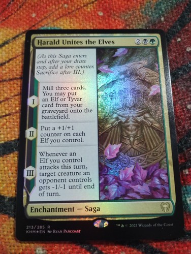 Foil harald unites the - unites, elves