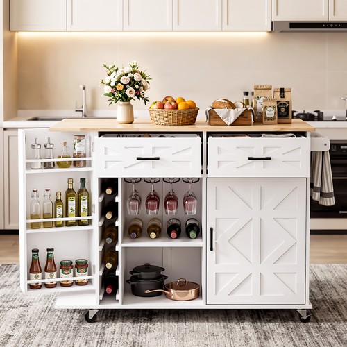 Carrello cucina con isola - da,