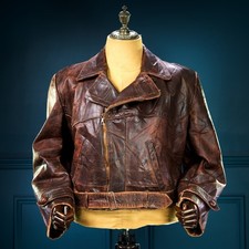 Giacca pelle biker trench