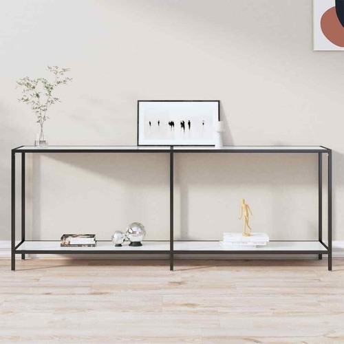 Vidaxl tavolo consolle bianco - consolle,