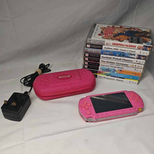 Sony psp 1003 console rosa - sony,