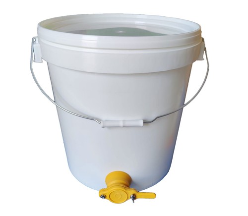 Secchio per miele 40kg - miele, con