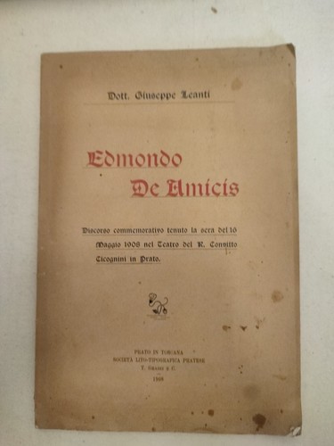 Leanti edmondo amicis - de,
