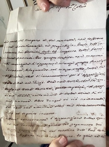 Piego lettera roma - di,