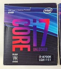 Processeur intel core 8700k - intel, i7-8700k