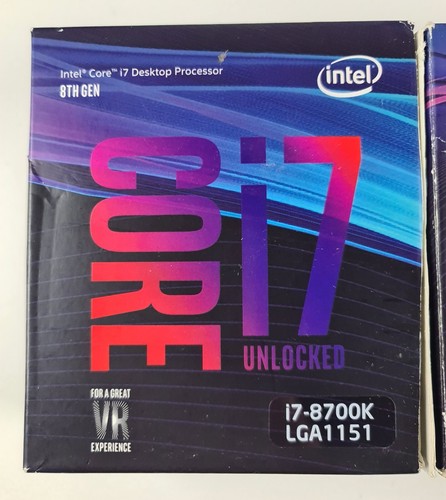 Processeur intel core 8700k - core, i7-8700k