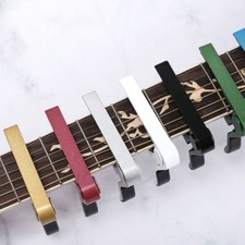 Chitarra Capotasto Cambio Rapido Morsetto Chiave Acustico Accordatore Clip Tono