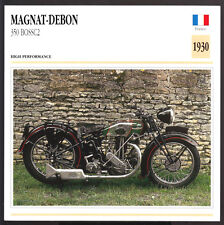 1930 Magnat-Debon 350cc Boss C2 BOSSC2 scheda tecnica fotografica moto scheda informativa
