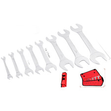 Double Open End Wrench Set 8